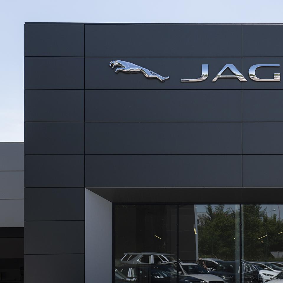 Logo Jaguar en 3D par Visotec