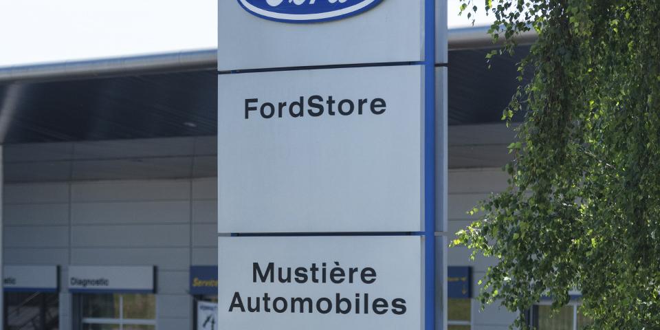 Orientierungstotem bei Ford von Visotec